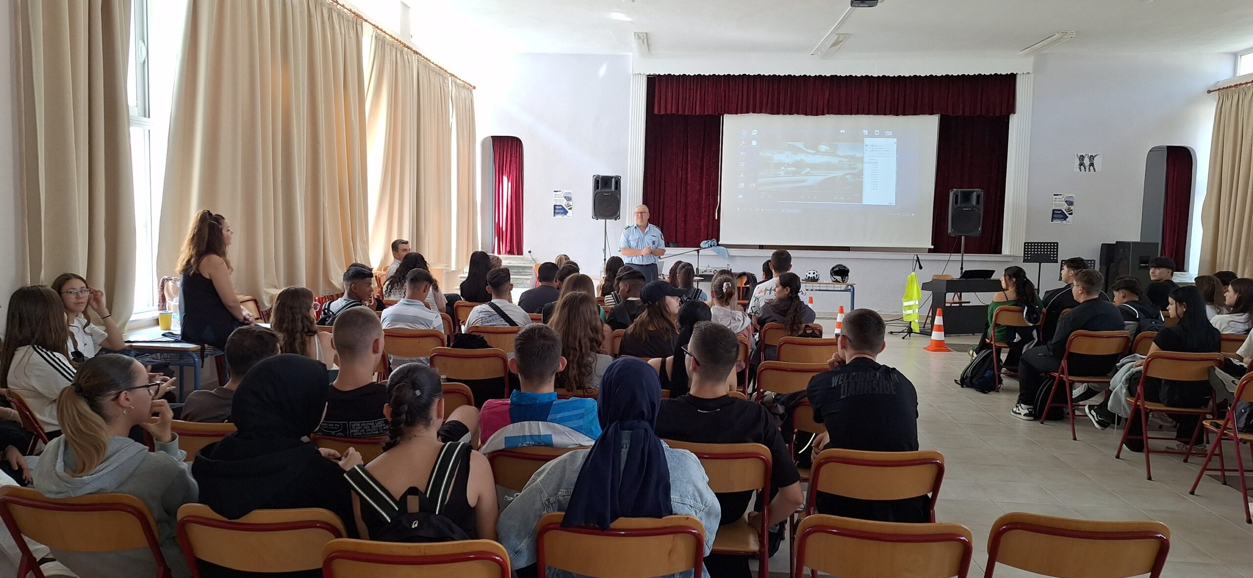 Εκδήλωση για την Οδική Ασφάλεια στο ΓΕΛΔΕ Σαπών Εκδήλωση για την Οδική Ασφάλεια στο ΓΕΛΔΕ Σαπών
