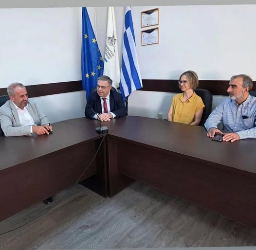 Επίσκεψη του Γ.Γ. Αποκεντρωμένης Διοίκησης ΑΜΘ, στη Σχολή Επιστημών Γεωπονίας & Δασολογίας του ΔΠΘ στην Ορεστιάδα