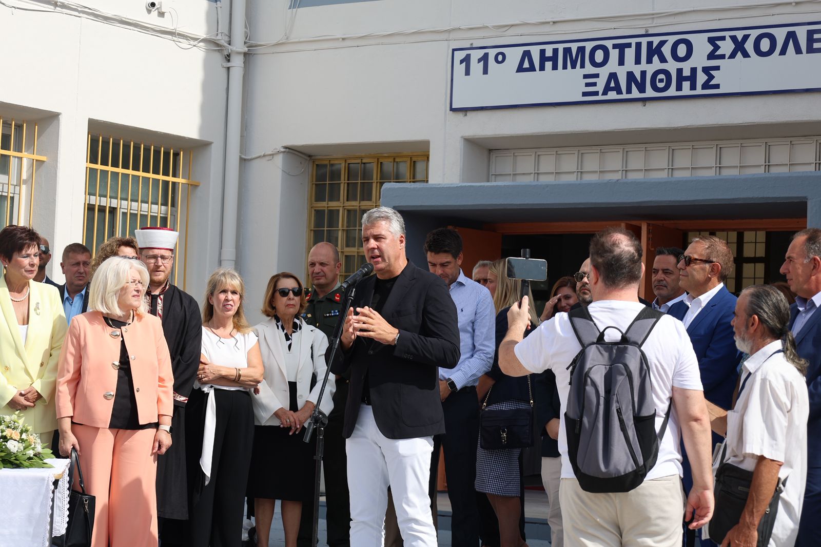 Σταθερά δίπλα στην Εκπαίδευση η Περιφέρεια ΑΜΘ – Στις τελετές αγιασμού στην Ξάνθη, με την Υπουργό Παιδείας, ο Περιφερειάρχης Χριστόδουλος Τοψίδης