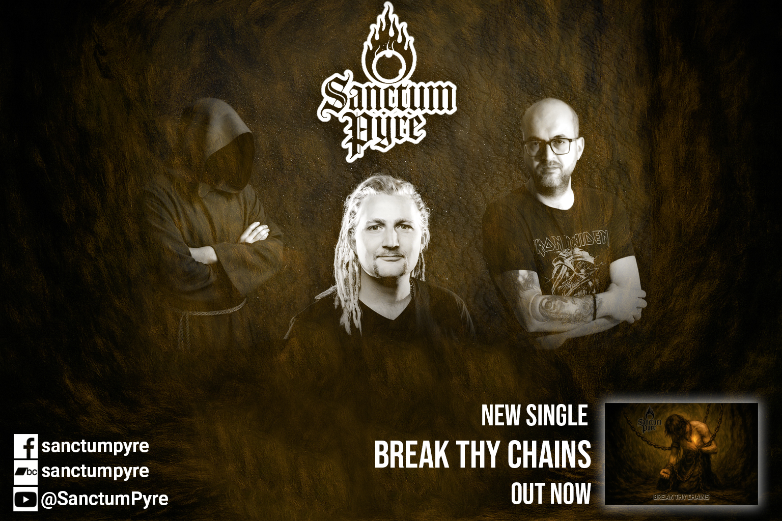 Oι SANCTUM PYRE παρουσιάζουν το νέο τους single “Break Thy Chains” από το επερχόμενο ντεμπούτο άλμπουμ τους
