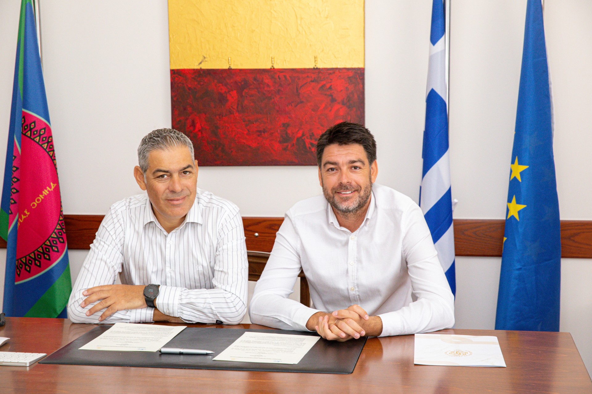 Στην Ξάνθη αποστολή του Δήμου Νότιας Λευκωσίας – Ιδαλίου- Συναντήσεις με δήμαρχο και θεσμικούς φορείς Επίσκεψη στο δήμαρχο στην Ξάνθη