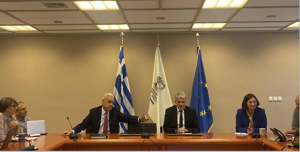 Συνάντηση Πρύτανη ΔΠΘ με εκπροσώπους του Ιδρύματος Ευγενίδου και της Μονάδας Εμπειρογνωμόνων Απασχόλησης του Υπουργείου Εργασίας Συνάντηση Πρύτανη ΔΠΘ με εκπροσώπους του Ιδρύματος Ευγενίδου και της Μονάδας Εμπειρογνωμόνων Απασχόλησης του Υπουργείου Εργασίας