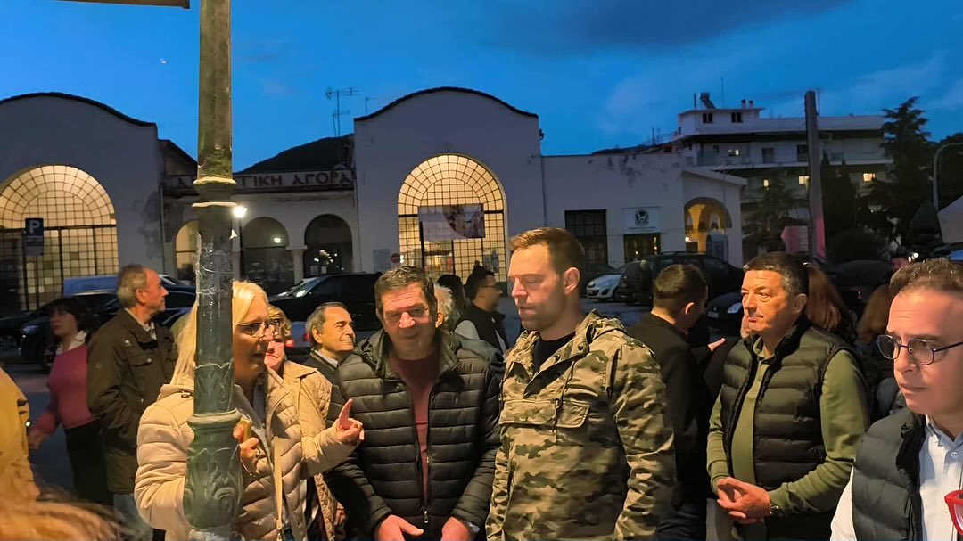 Στην Ξάνθη βρέθηκε ο Στέφανος Κασσελάκης για τα εγκαίνια των γραφείων του κόμματός του