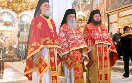 Πραγματοποιήθηκε στα Ιεροσόλυμα η χειροτονία του Αρχιεπισκόπου Σινά, Συμεών Πραγματοποιήθηκε στα Ιεροσόλυμα η χειροτονία του Αρχιεπισκόπου Σινά, Συμεών
