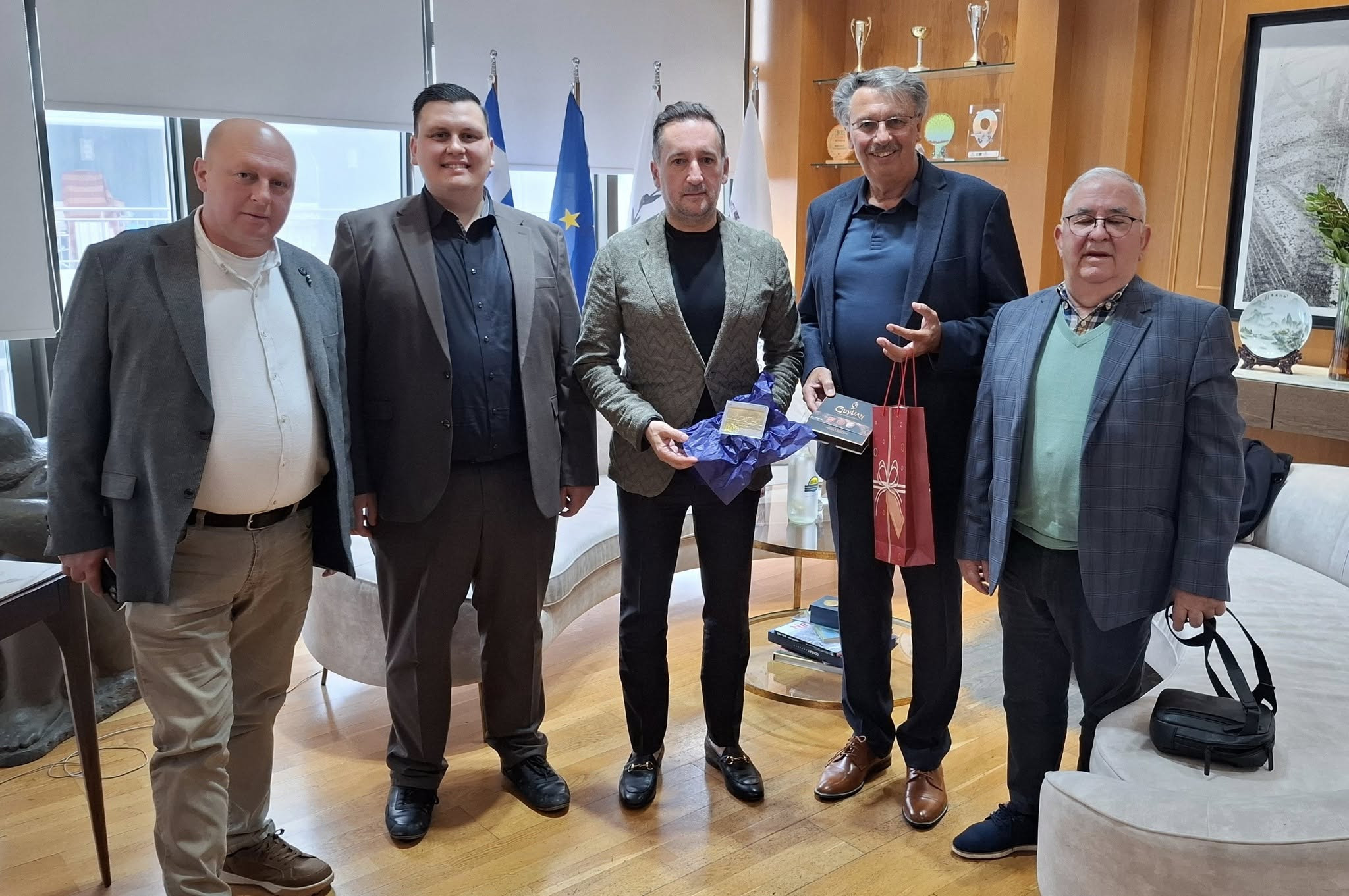 Συνάντηση Δημάρχων Αλεξανδρούπολης και Kelsterbach της Φρανκφούρτης Συνάντηση Δημάρχων Αλεξανδρούπολης και Kelsterbach της Φρανκφούρτης