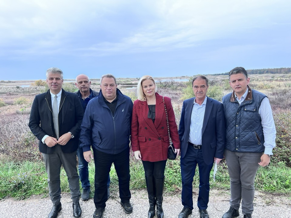 Επίσκεψη της Γ.Γ. Τουρισμού, Βασιλικής Κουτσούκου, στην περιοχή χωροθέτησης της Μαρίνας Ιμέρου Ροδόπης