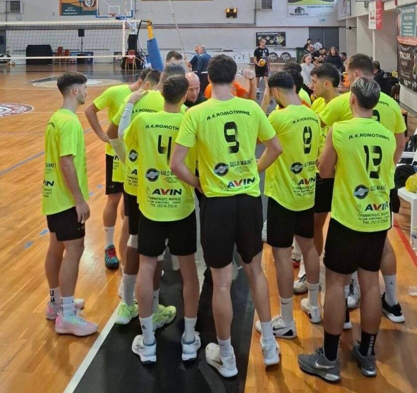 A2 Βόλεϊ – ΑΕ Κομοτηνής : Κέρδισε το τοπικό ντέρμπι με Ορέστη σε μια διαφήμιση του αθλήματος