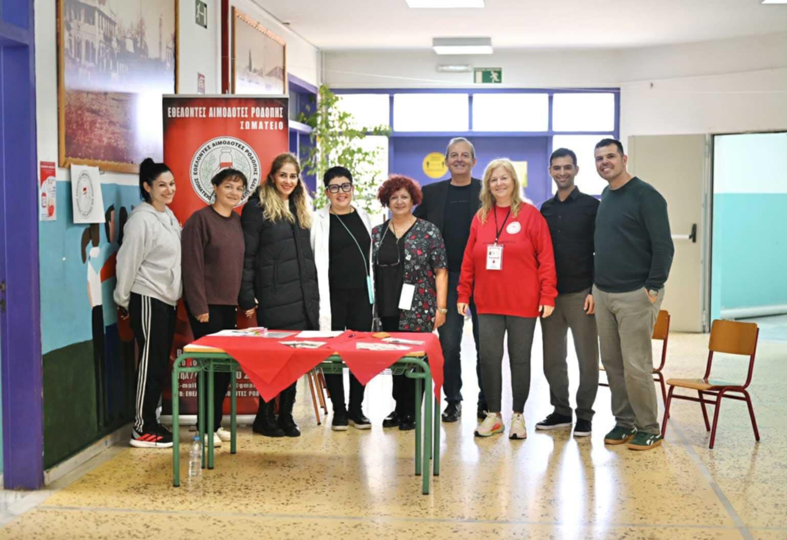 Με επιτυχία πραγματοποιήθηκε η Εθελοντική Αιμοδοσία στο 8ο Δημοτικό Σχολείο Κομοτηνής (φωτος) Με επιτυχία πραγματοποιήθηκε η Εθελοντική Αιμοδοσία στο 8ο Δημοτικό Σχολείο Κομοτηνής (φωτος)