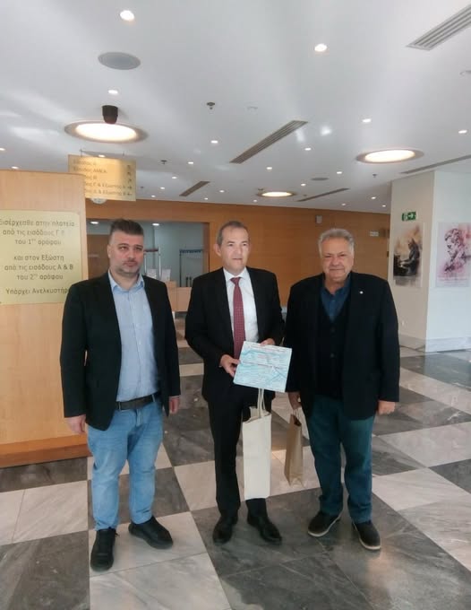 Επίσκεψη του Γάλλου Πρόξενου της Θεσσαλονίκης  στο Μέγαρο Μουσικής Κομοτηνής