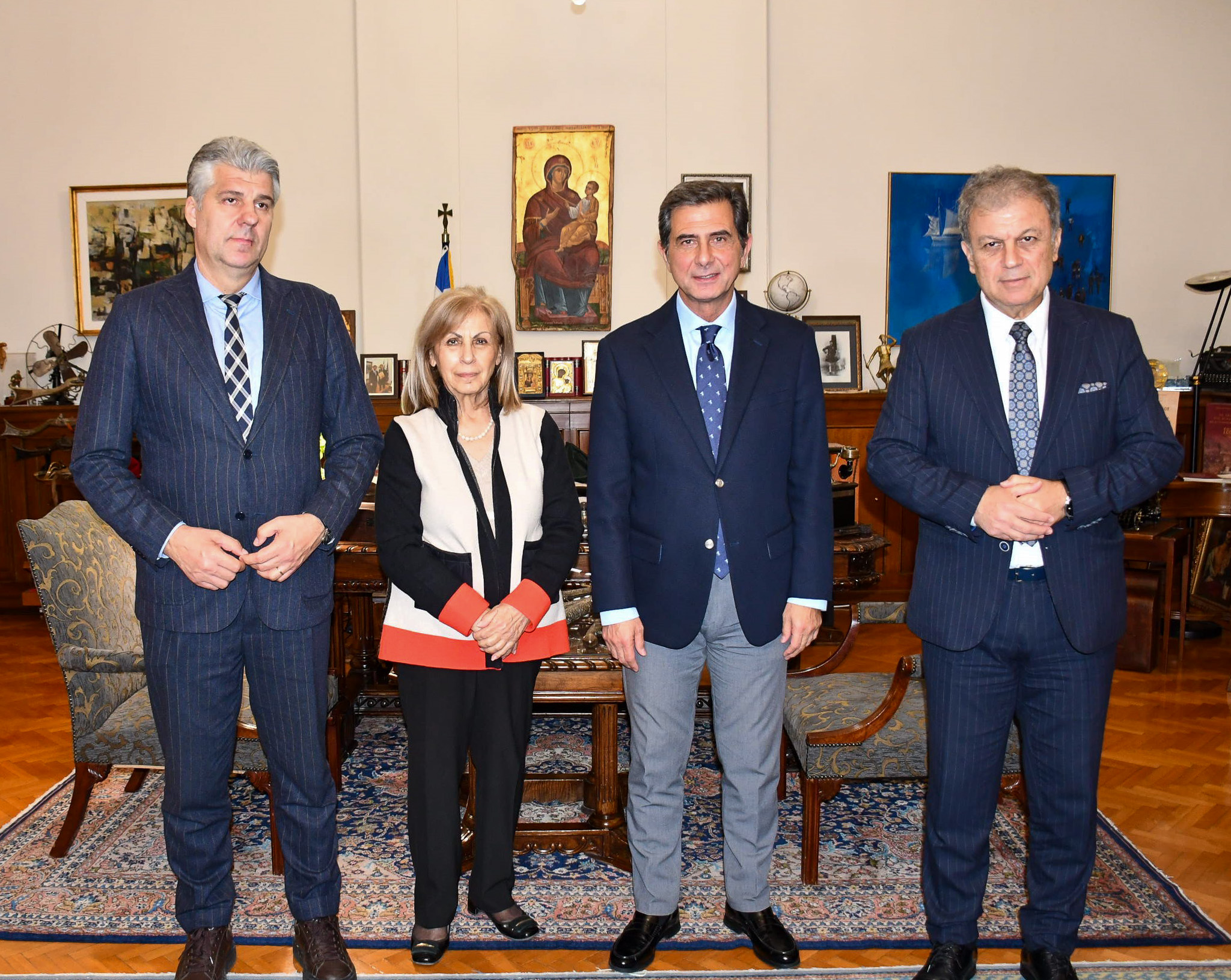 Σύσκεψη του ΥΜΑΘ με τους Περιφερειάρχες της ΜΑΚΕΔΟΝΙΑΣ και της ΘΡΑΚΗΣ