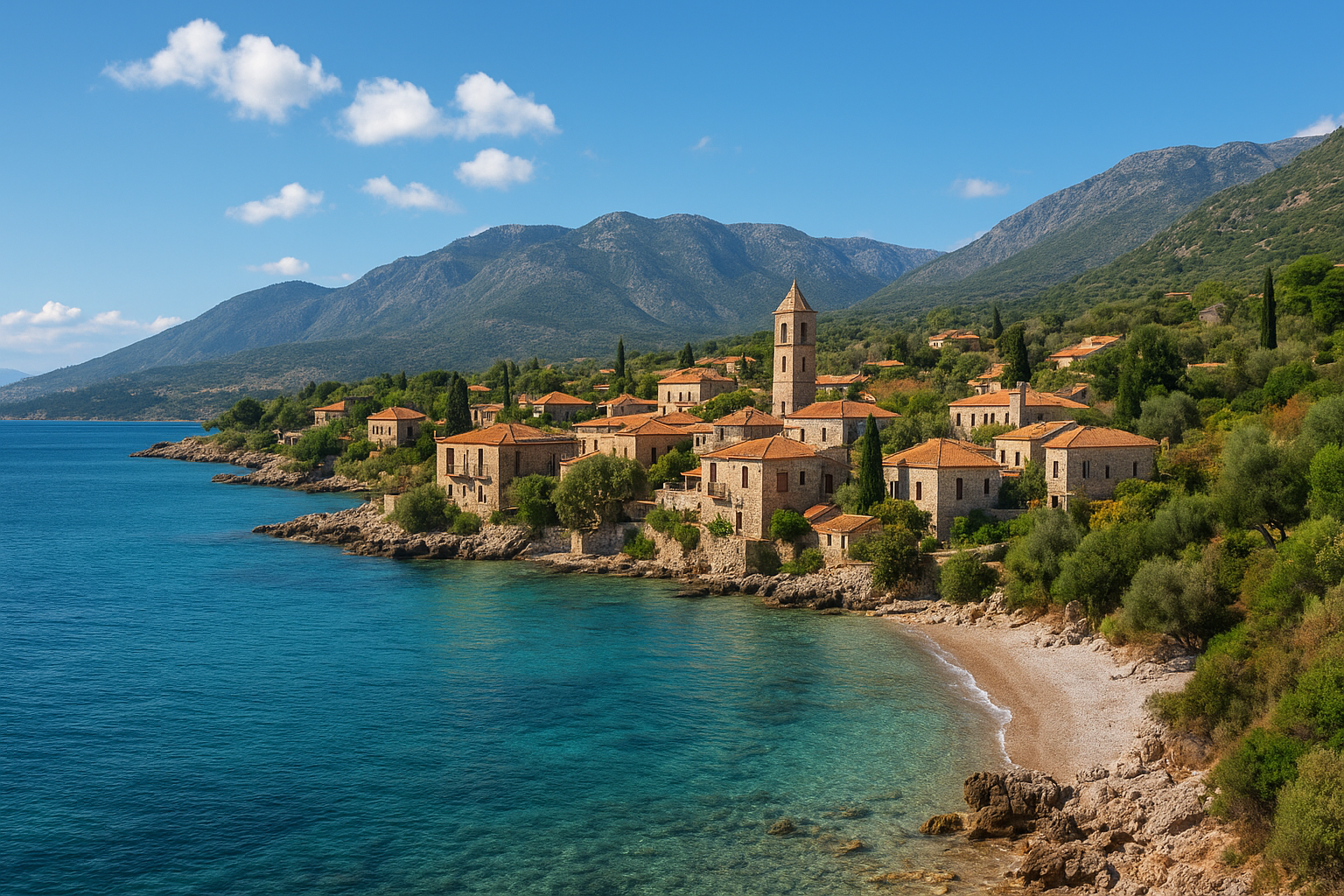 Καρδαμύλη: Το πετρόχτιστο στολίδι της Μάνης