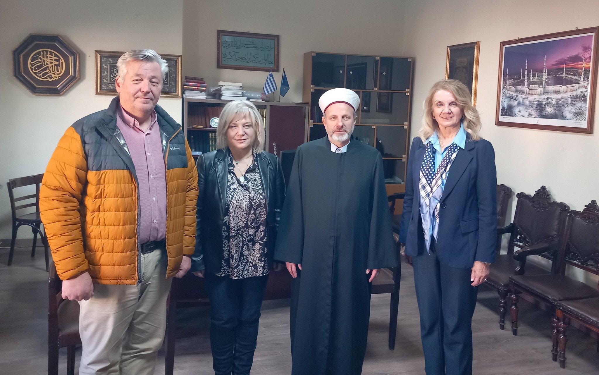 Επίσκεψη της ΔΕΕΠ Ροδόπης στον Μουφτή Κομοτηνής