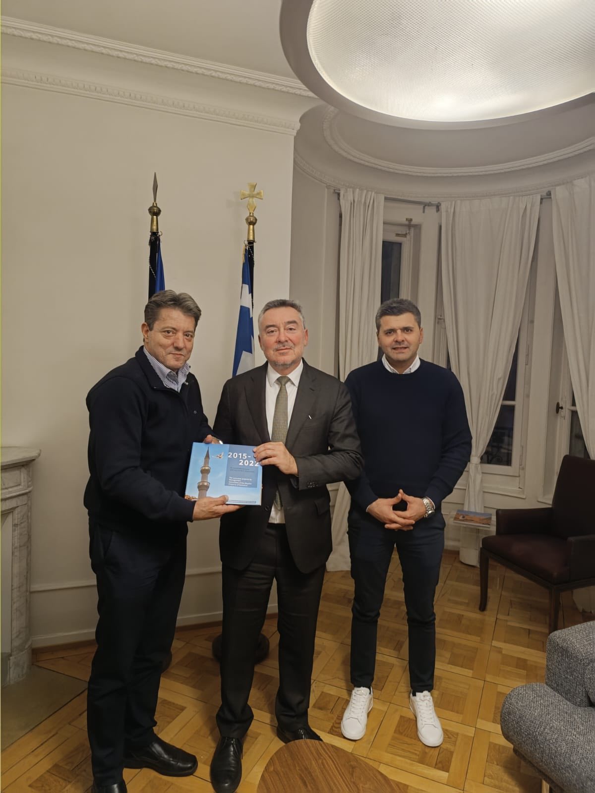 Συνάντηση μελών της ΔΕΜΠ Κομοτηνής με τον Πρέσβη της Ελλάδας στη Γενεύη