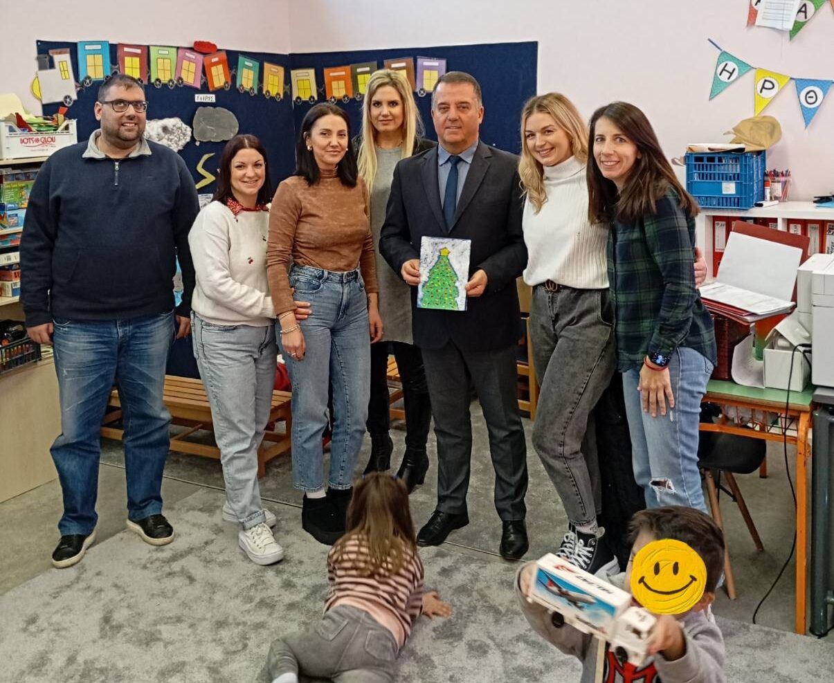 Επίσκεψη του αντιπεριφερειάρχη ΠΕ Ροδόπης στα Ειδικά Σχολεία Α/βάθμιας και  Β/βάθμιας Εκπαίδευσης του νομού