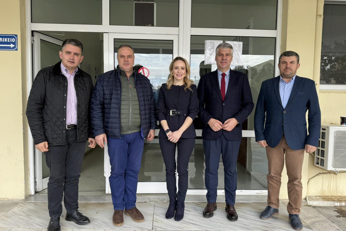 Επίσκεψη Περιφερειάρχη ΑΜΘ στο Γενικό Νοσοκομείο Κομοτηνής και συνάντηση με τη Διοικήτρια Ελένη Ροφαέλα