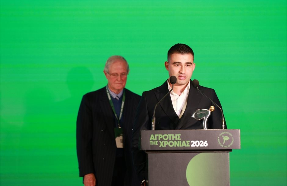 “Αγρότης της Χρονιάς 2026” αναδείχθηκε ο Κ. Κωστούλης από τη Λάρισα (video)