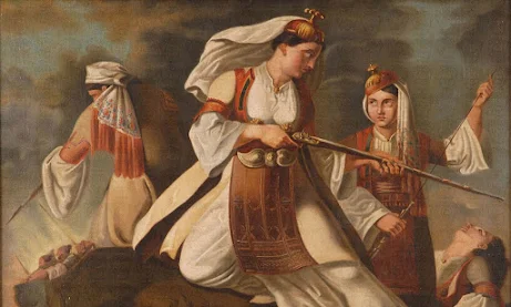 Η μεγάλη συμμετοχή της Ελληνίδας στον παλλαϊκό ξεσηκωμό του 1821 Η μεγάλη συμμετοχή της Ελληνίδας στον παλλαϊκό ξεσηκωμό του 1821