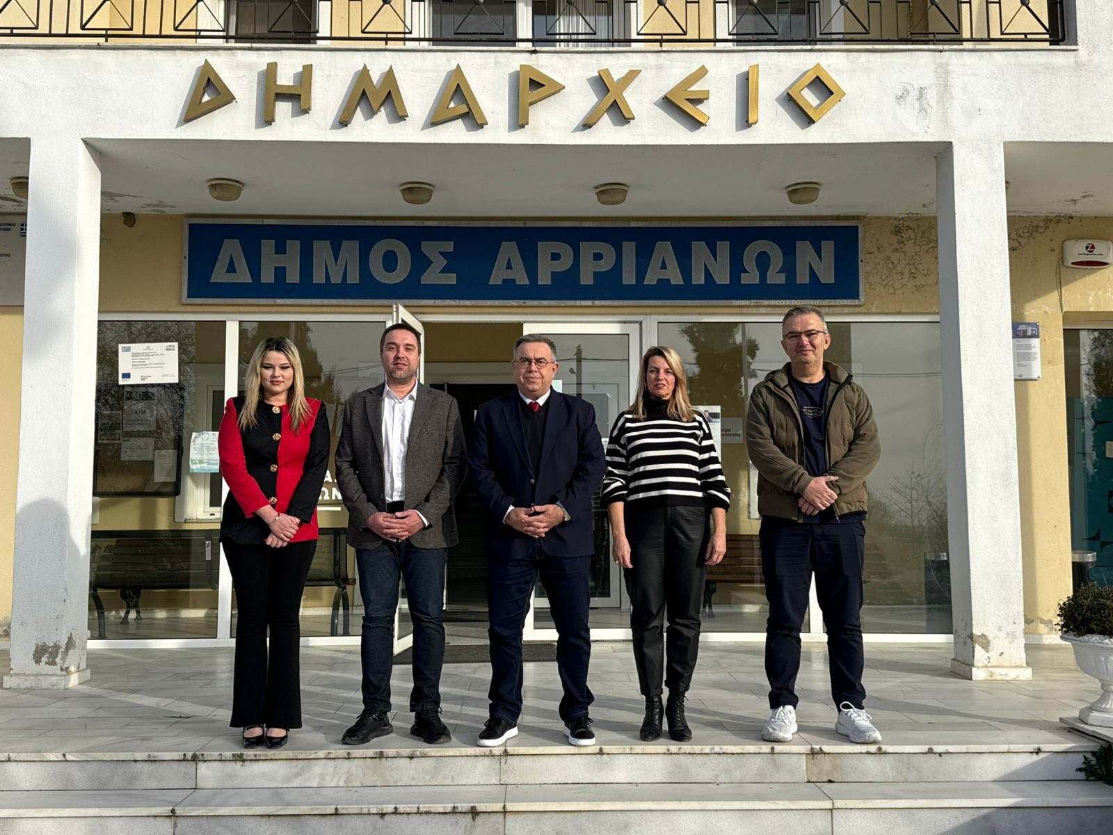 Eπίσκεψη του Γραμματέα της Αποκεντρωμένης Διοίκησης ΑΜ-Θ στον Δήμο Αρριανών (φωτος) Eπίσκεψη του Γραμματέα της Αποκεντρωμένης Διοίκησης ΑΜ-Θ στον Δήμο Αρριανών (φωτος)