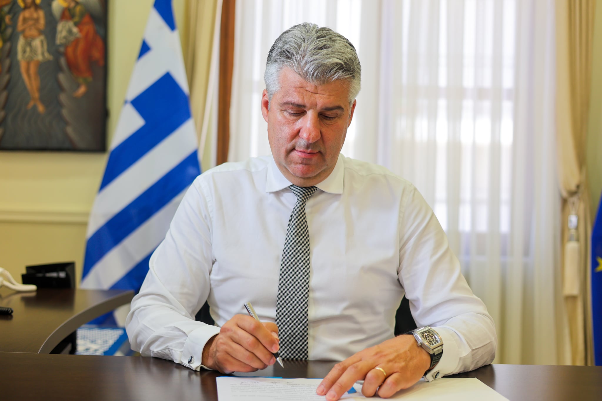 Ο Περιφερειάρχης Χριστόδουλος Τοψίδης υπέγραψε σημαντική απόφαση ένταξης στο Πρόγραμμα «ΑΜΘ 2021-2027» – Επανεκκίνηση του έργου αναβάθμισης του Κέντρου Υγείας Σαμοθράκης με αυξημένο προϋπολογισμό Ο Περιφερειάρχης Χριστόδουλος Τοψίδης υπέγραψε σημαντική απόφαση ένταξης στο Πρόγραμμα «ΑΜΘ 2021-2027» – Επανεκκίνηση του έργου αναβάθμισης του Κέντρου Υγείας Σαμοθράκης με αυξημένο προϋπολογισμό