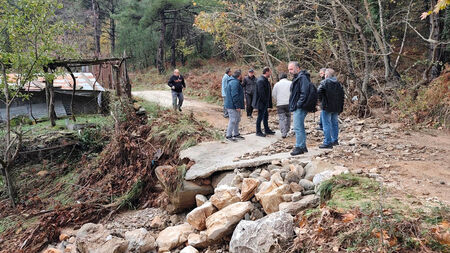 Εικόνες βιβλικής καταστροφής στη Θάσο μετά την πρόσφατη κακοκαιρία- Σε απόγνωση οι κάτοικοι από την διαχρονική εγκατάλειψη του κράτους (video)