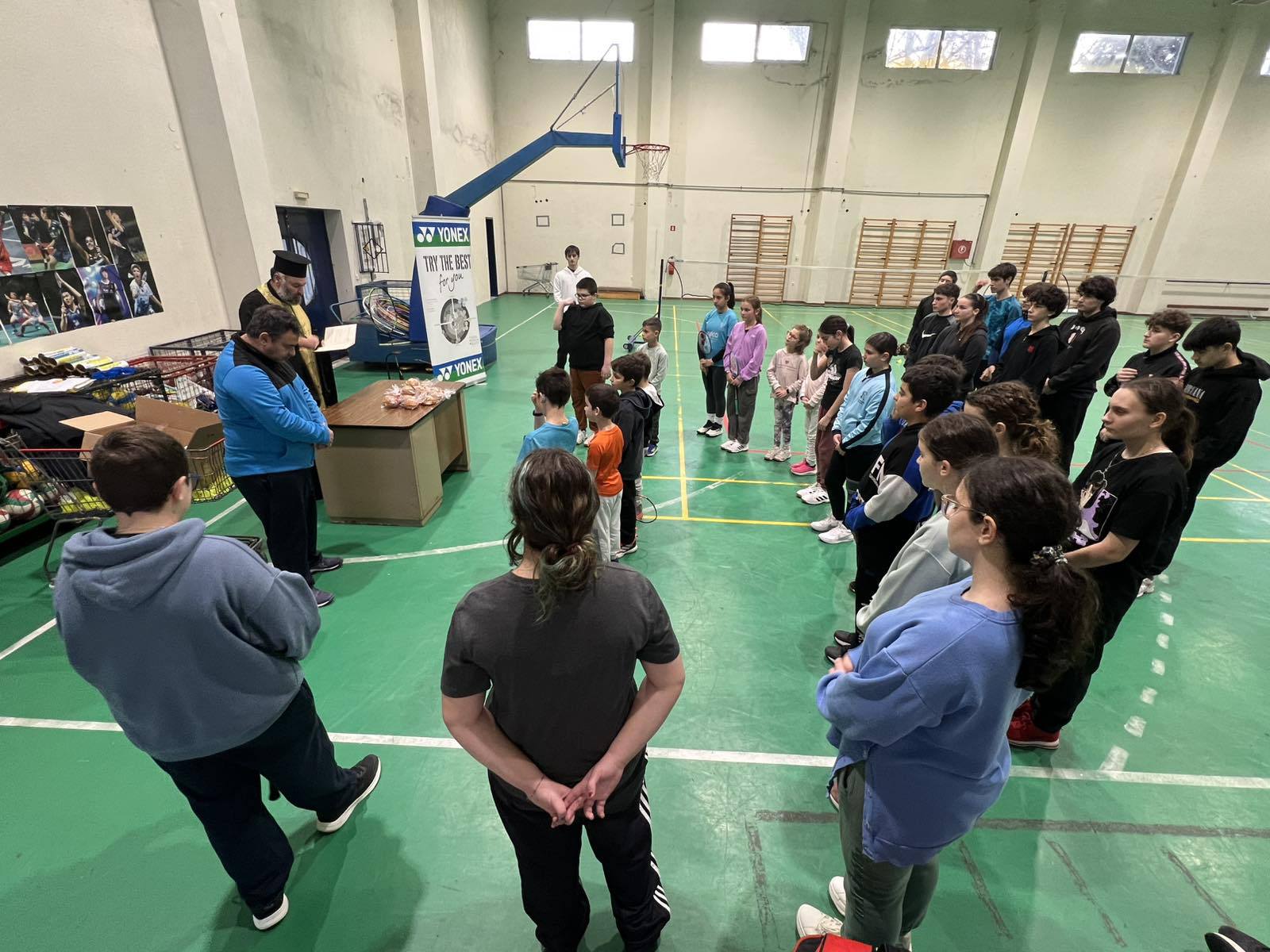 Κοπή πίτας για τα παιδικά τμήματα του Α.Σ. ΔΗΜΟΚΡΙΤΕΙΟ ΚΟΜΟΤΗΝΗΣ- BADMINTON