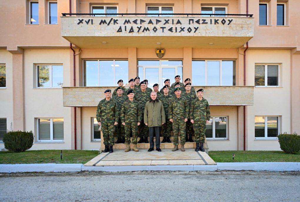 Επίσκεψη του υφυπουργού Εθνικής Άμυνας Θανάση Δαβάκη, σε μονάδες και Επιτηρητικά Φυλάκια του Έβρου