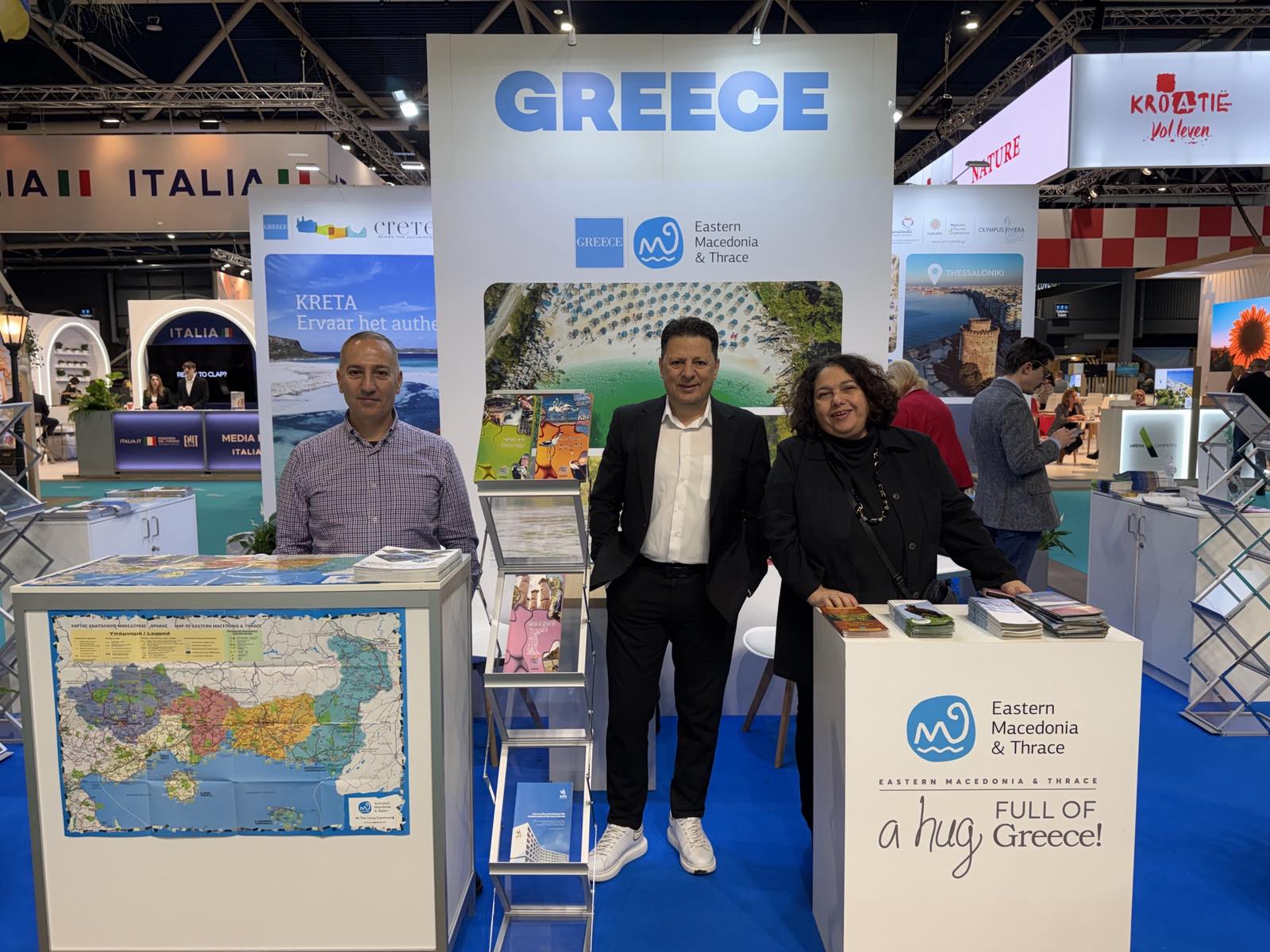 Δυναμική εκκίνηση για τον τουρισμό της ΠAMΘ το 2026 – Συμμετοχή στη διεθνή έκθεση της Ουτρέχτης