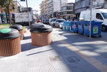 Κάδοι απορριμμάτων, άλυτο πρόβλημα !;