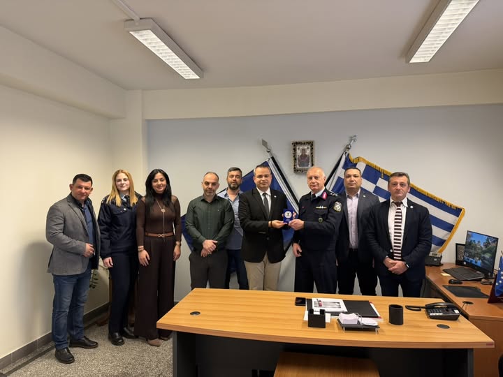 Συνάντηση της Ένωσης Αξιωματικών ΕΛ.ΑΣ. ΑΜΘ με τον νέο Διευθυντή Αστυνομίας Δράμας