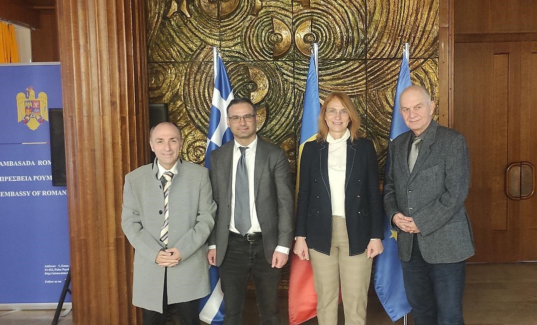 Συνάντηση της Ένωσης Συντακτών Επαρχιακού Τύπου  με την Πρέσβη της Ρουμανίας