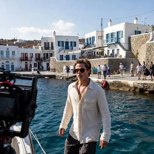 O Μπραντ Πιτ έφτασε στην Ύδρα για τα γυρίσματα της νέας του ταινίας- “Υπ’ ατμόν” όλο το νησί! O Μπραντ Πιτ έφτασε στην Ύδρα για τα γυρίσματα της νέας του ταινίας- “Υπ’ ατμόν” όλο το νησί!