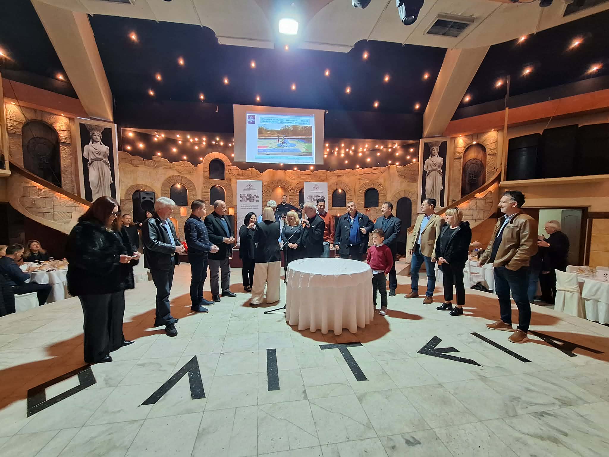 Εκδήλωση του ΤΕΕ Θράκης για την υποδοχή του νέου έτους στο GRECOTEL EGNATIA στην Αλεξανδρούπολη (φωτος+video)