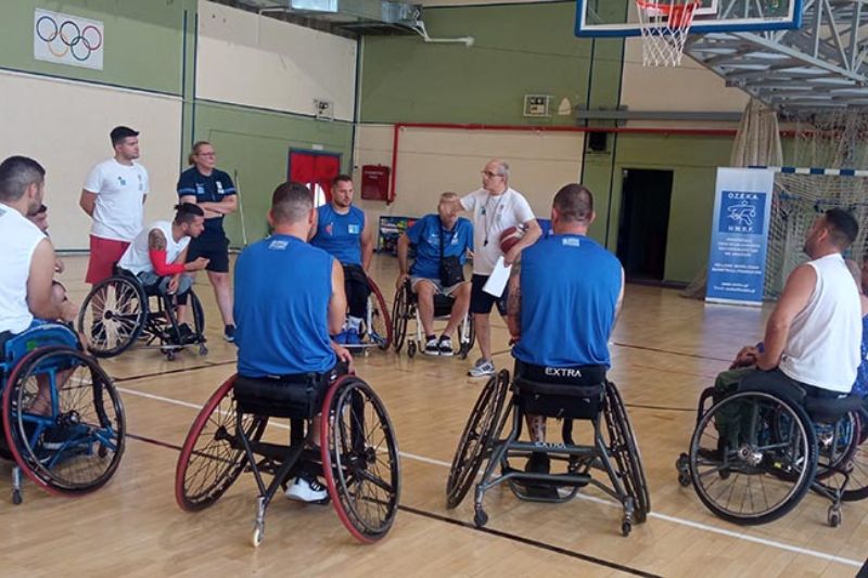 Προετοιμασία της Εθνικής Ομάδας Μπάσκετ με Αμαξίδιο με τη συμμετοχή αθλητών από τον  Ηρόδικο Κομοτηνής