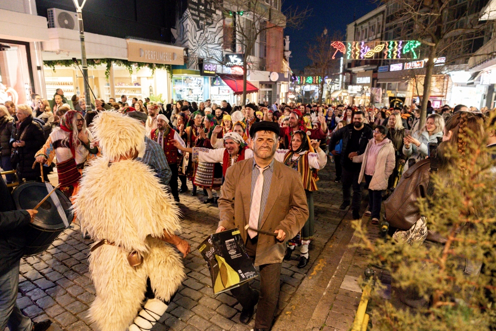 Αναβίωσε το Θρακικό δρώμενο  του «Καλόγερου» στην Ξάνθη (φωτος)
