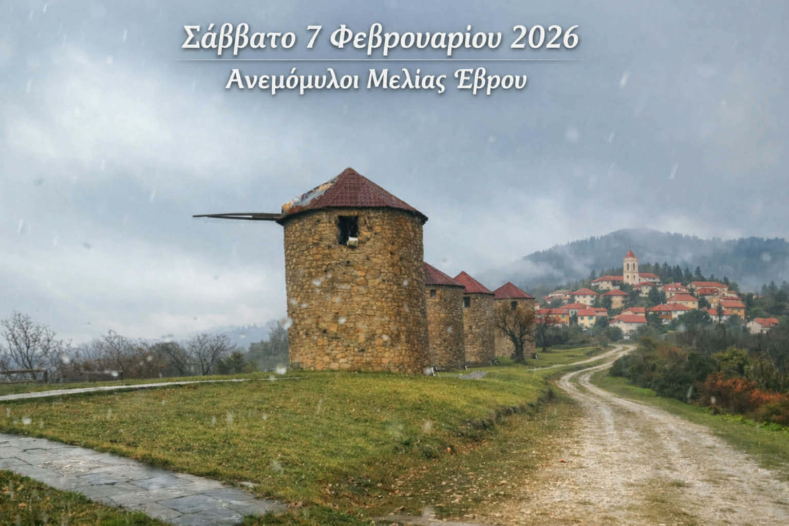 Πεζοπορία στην Μελία Έβρου-Σάββατο 7/2/26