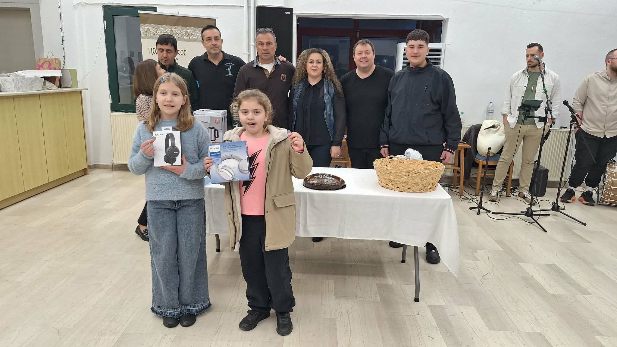 Κοπή πρωτοχρονιάτικης πίτας για τα τμήματα του Πολιτιστικού Ομίλου Ξυλαγανής (φωτος)