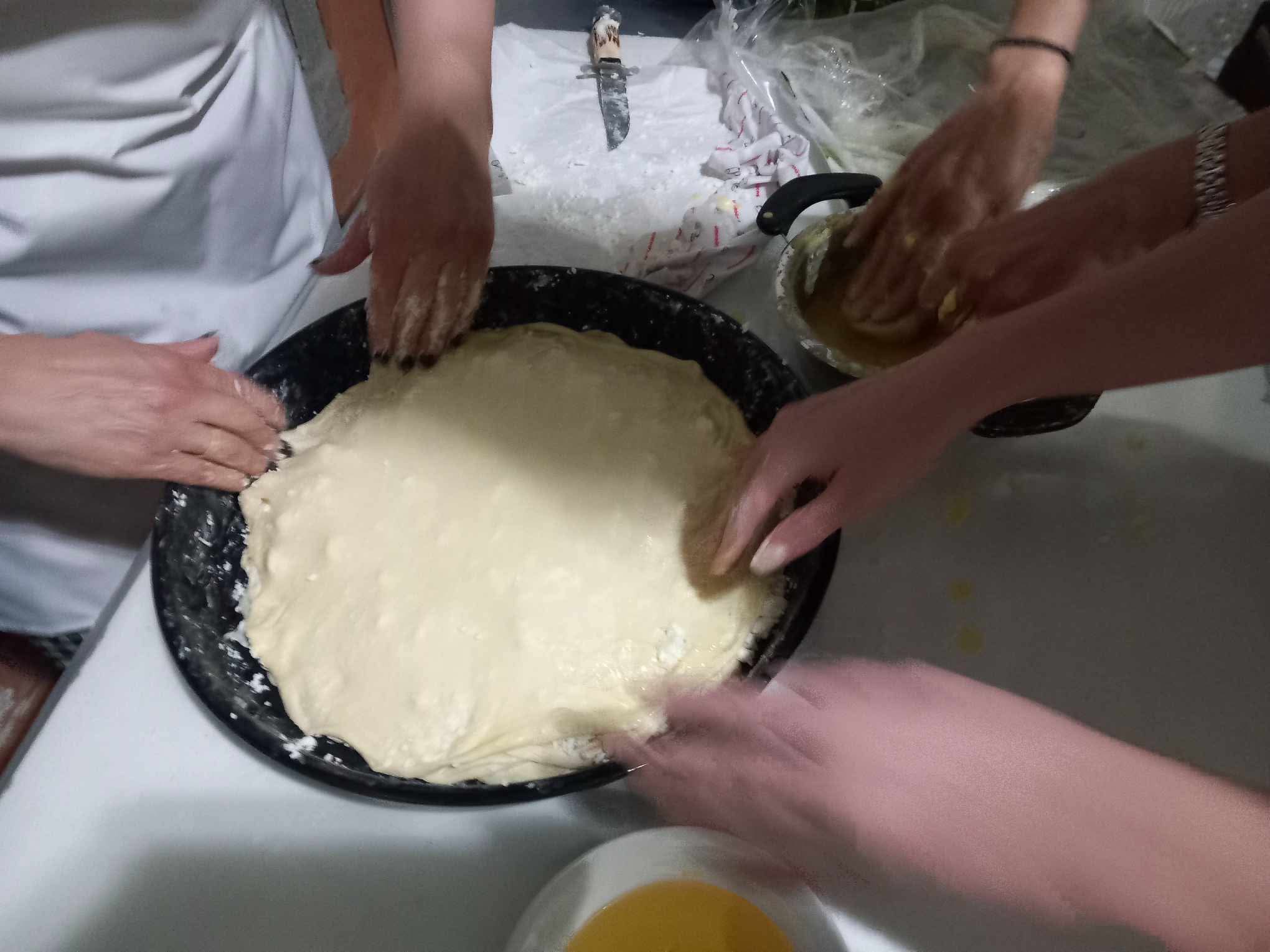 Κομοτηνή: Με επιτυχία πραγματοποιήθηκε το 6ο Σεμινάριο Παρασκευής  Παραδοσιακής Σαρακατσάνικης Πίτας