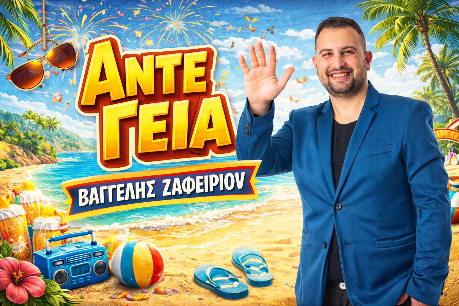 Βαγγέλης Ζαφειρίου: Το τραγούδι που όλοι θα λέμε «Άντε Γεια» !