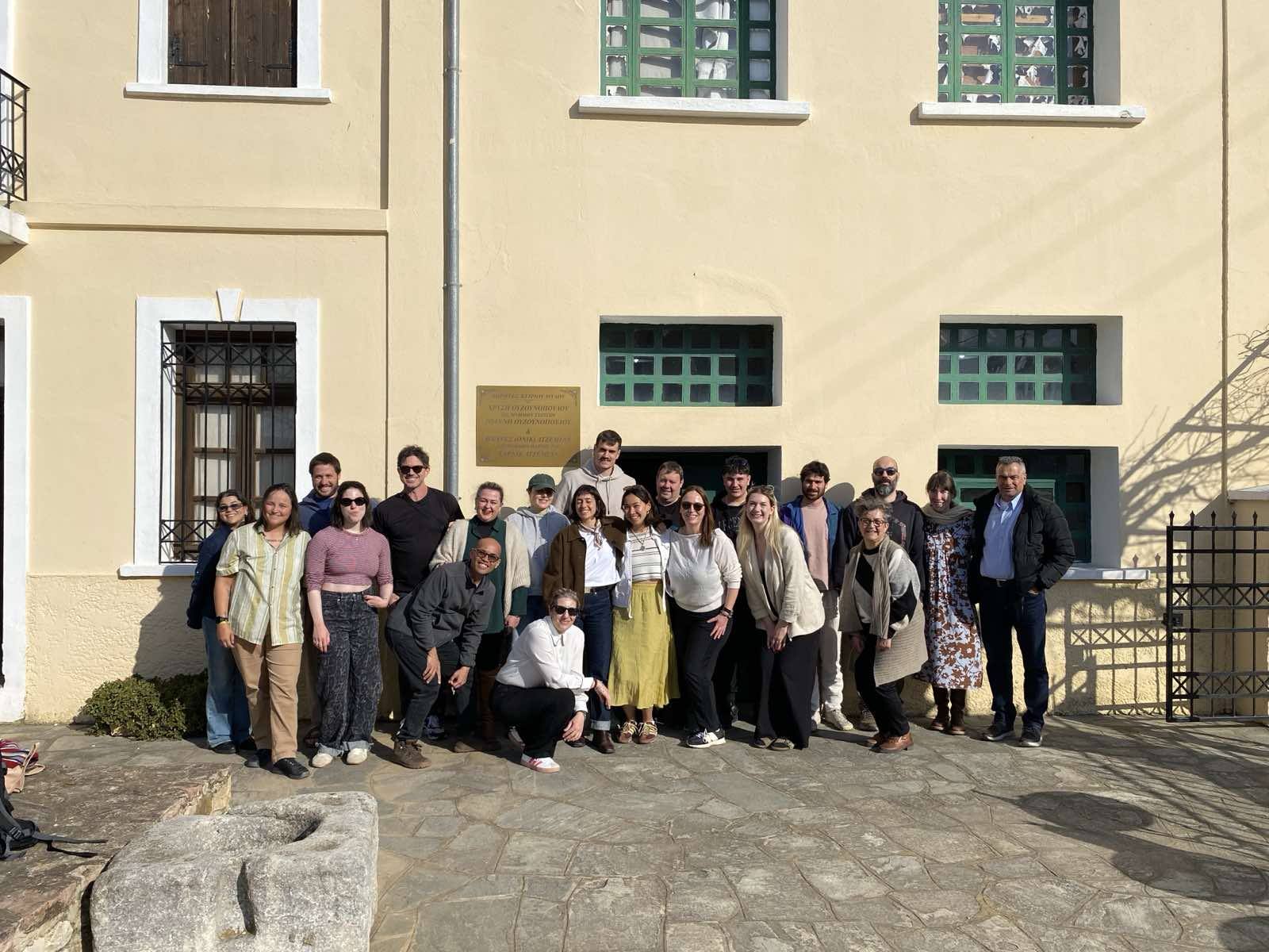 Επίσκεψη ομάδας μεταπτυχιακών φοιτητών του Πανεπιστημίου Γαστρονομικών Επιστημών UNISG της Ιταλίας, στον Πολιτιστικό Όμιλο Ξυλαγανής (φωτος)