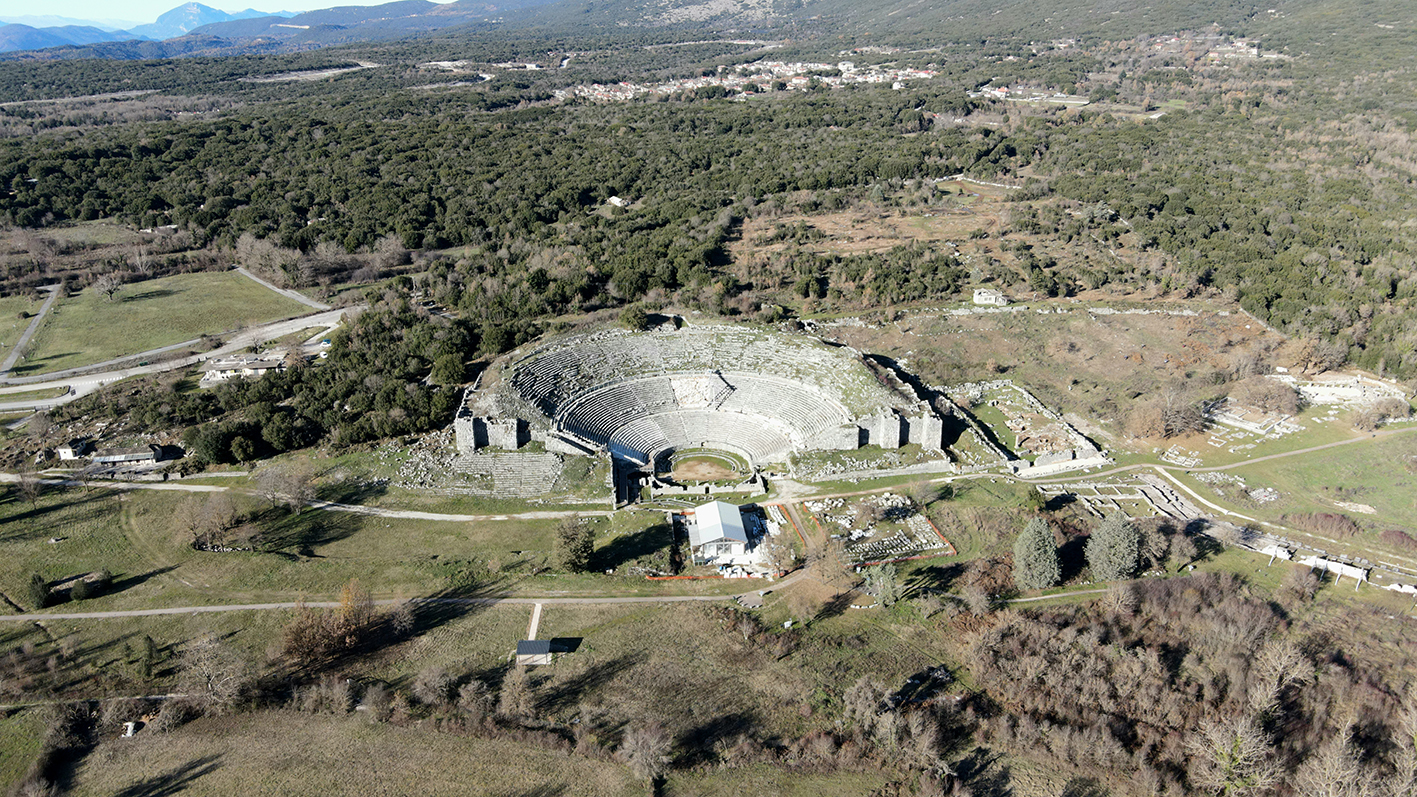 Αρχαίο Θέατρο Δωδώνης: Ένα από τα μεγαλύτερα θέατρα της αρχαιότητας (βίντεο)