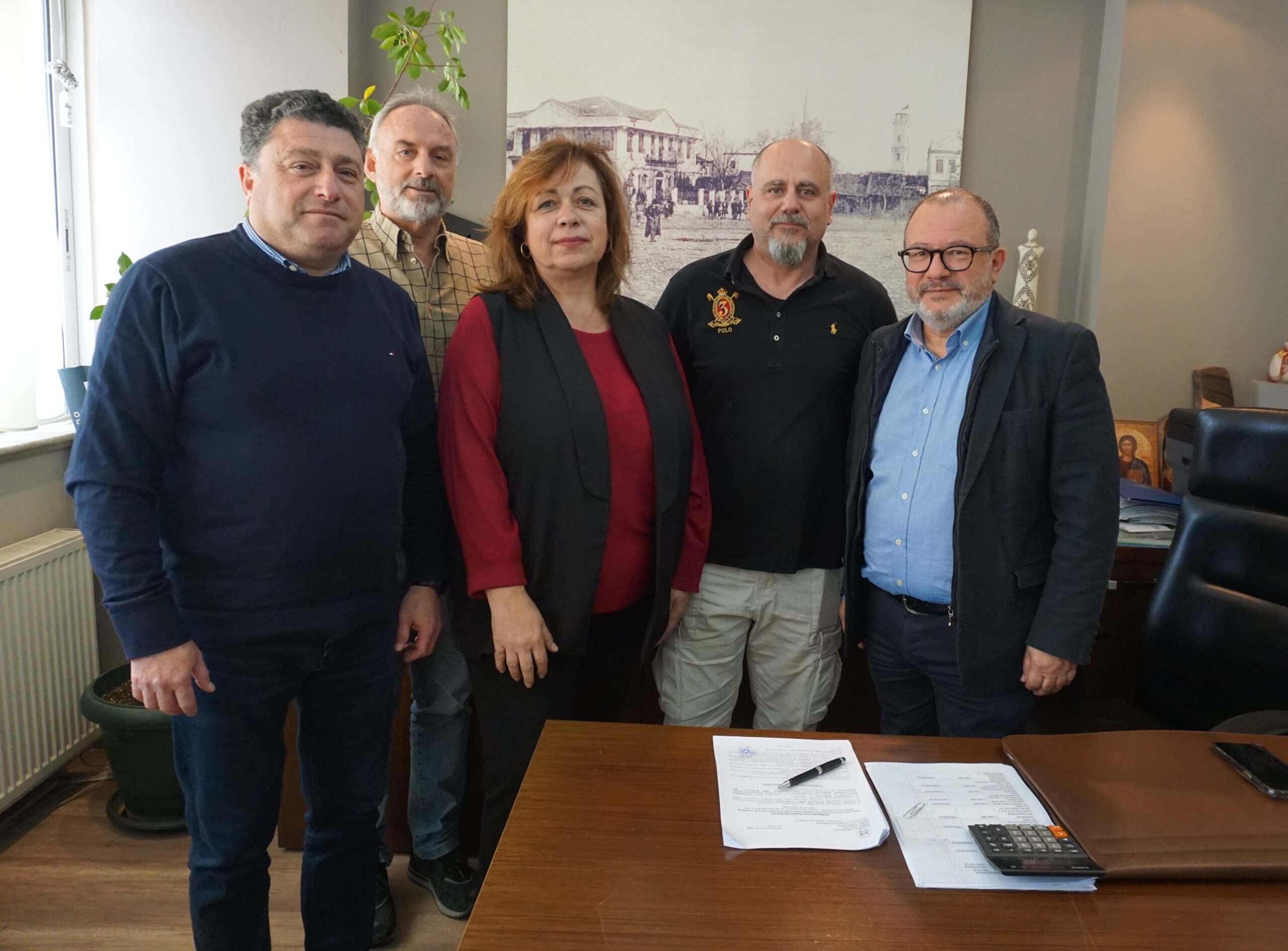 Υπογραφή σύμβασης έργου «Βελτίωση βατότητας και οδικής ασφάλειας παραθαλάσσιων οικισμών Φαναρίου- Αρωγής»