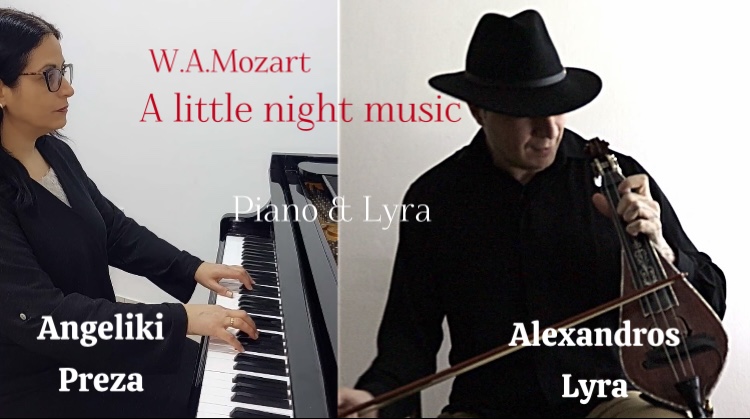 Mozart με ελληνική ψυχή: Λύρα και πιάνο σε μια εντυπωσιακή συνεργασία