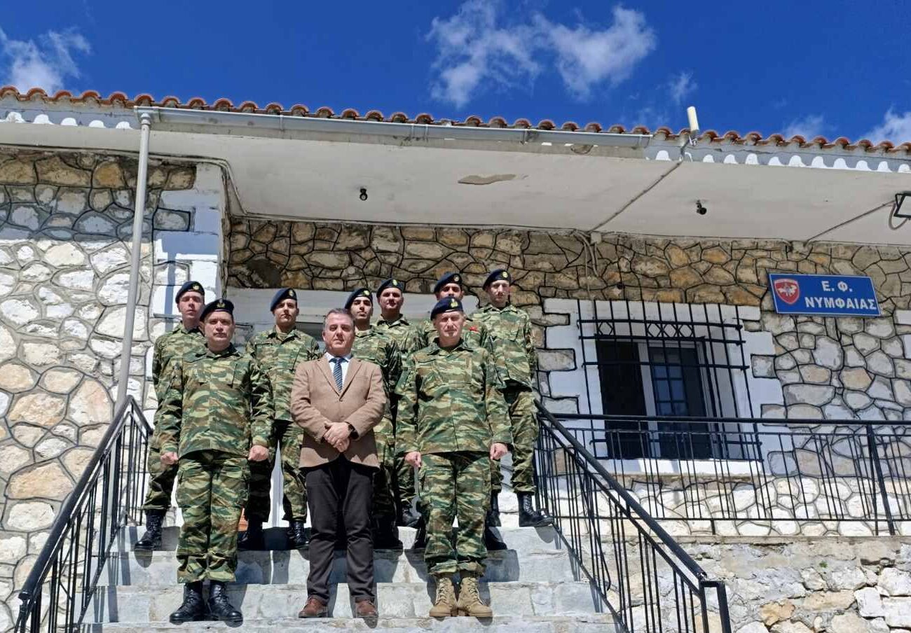 Επίσκεψη του αντιπεριφερειάρχη ΠΕ Ροδόπης Μανόλη Ταπατζά, στο Φυλάκιο Οχυρου Νυμφαίας ενόψει των εορτών του Πάσχα Επίσκεψη του αντιπεριφερειάρχη ΠΕ Ροδόπης Μανόλη Ταπατζά, στο Φυλάκιο Οχυρου Νυμφαίας ενόψει των εορτών του Πάσχα