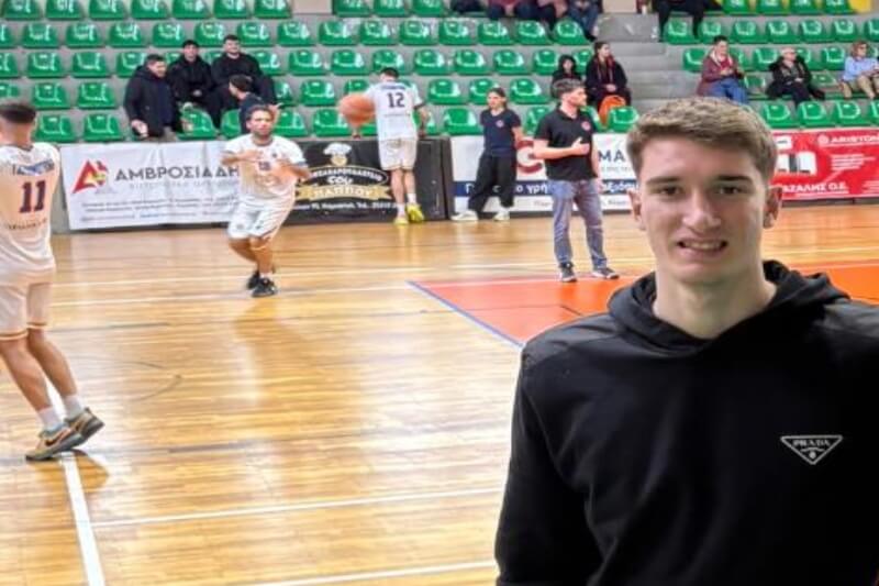 Στην Κομοτηνή και τον θρίαμβο του ΓΑΣ ο next big thing του ελληνικού μπάσκετ Νεοκλής Αβδάλας