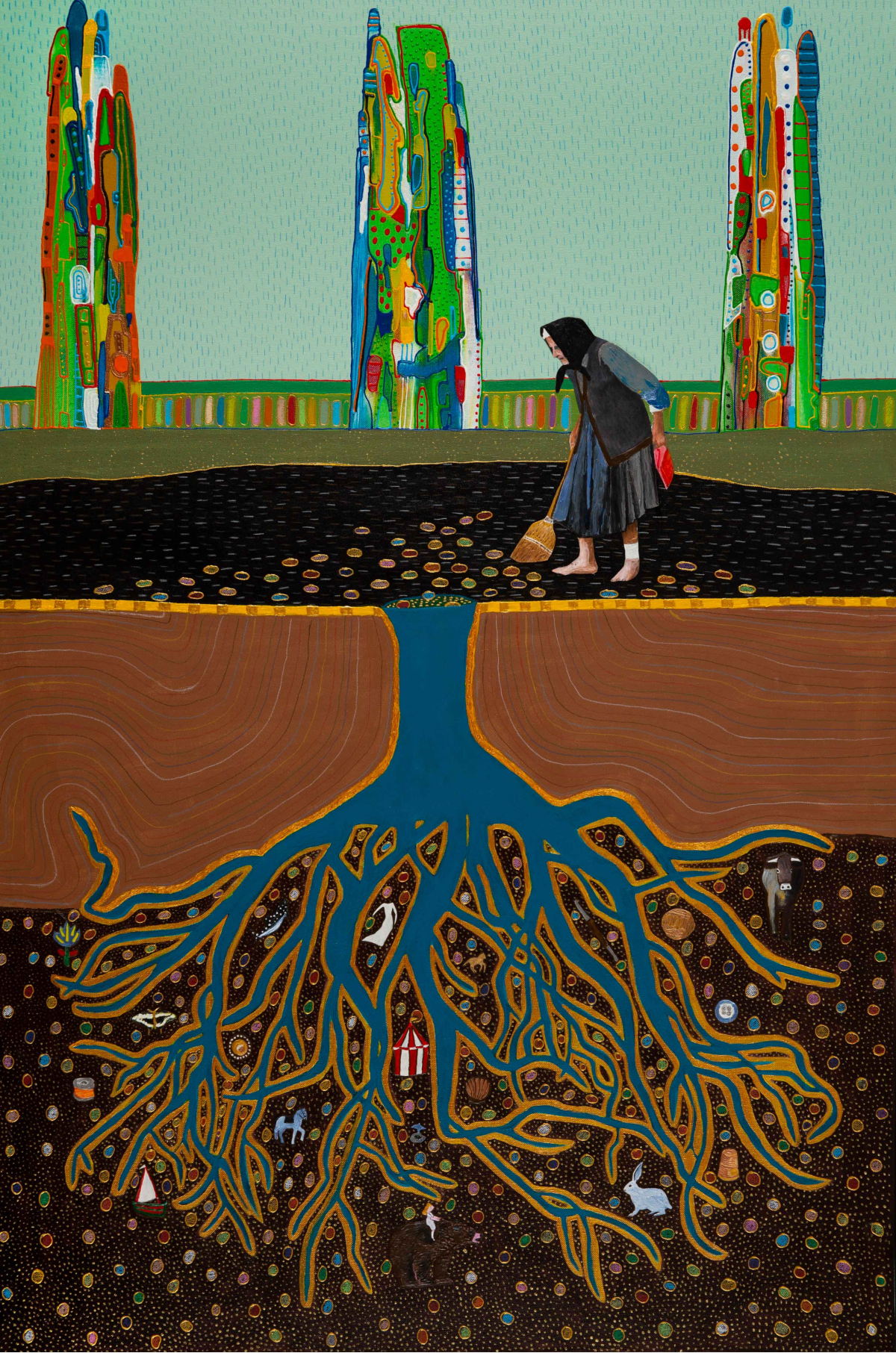 Μέγαρο Μουσικής Κομοτηνής: Έκθεση Ζωγραφικής της Κομοτηναίας Ελένης Πεχλιβάνη με τίτλο “Το κομμένο Καβάκι: μικρές ιστορίες για τις γυναίκες της Θράκης”