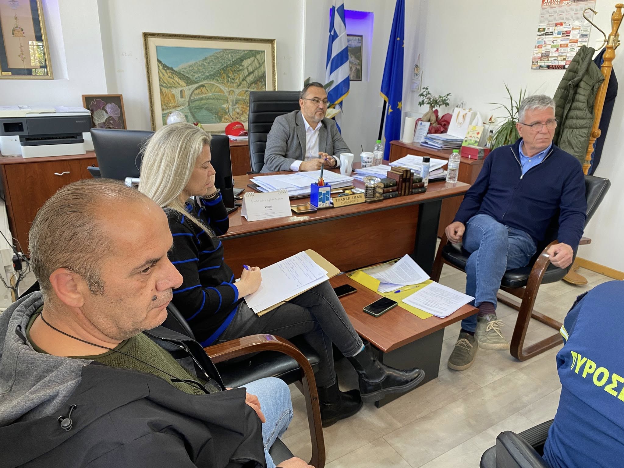 Συνεδρίασε το Τοπικό Επιχειρησιακό Συντονιστικό Όργανο (Τ.Ε.Σ.Ο.Π.Π) Πολιτικής Προστασίας του Δήμου Ιάσμου