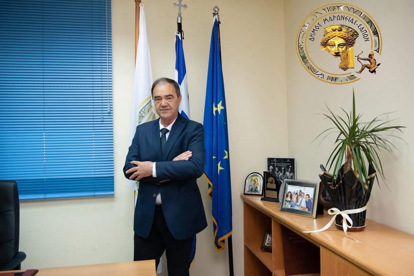 Ευχές Πάσχα από τον Δήμαρχο Μαρωνείας – Σαπών Απόστολο Ιωάννου Ευχές Πάσχα από τον Δήμαρχο Μαρωνείας – Σαπών Απόστολο Ιωάννου