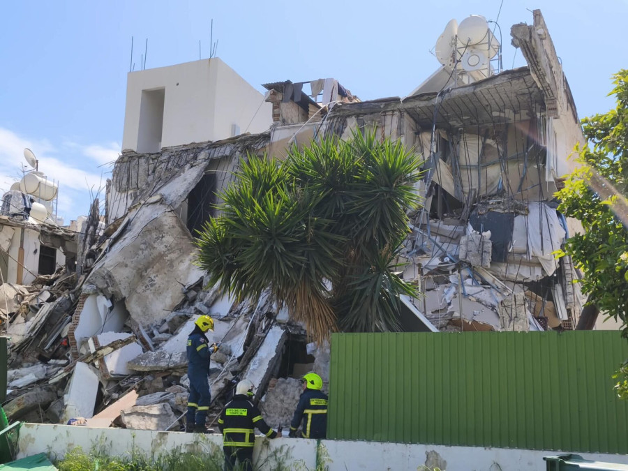 Κατάρρευση πολυκατοικίας στην  Λεμεσό της Κύπρου με έναν νεκρό- Τι λένε οι κάτοικοι (φωτος)