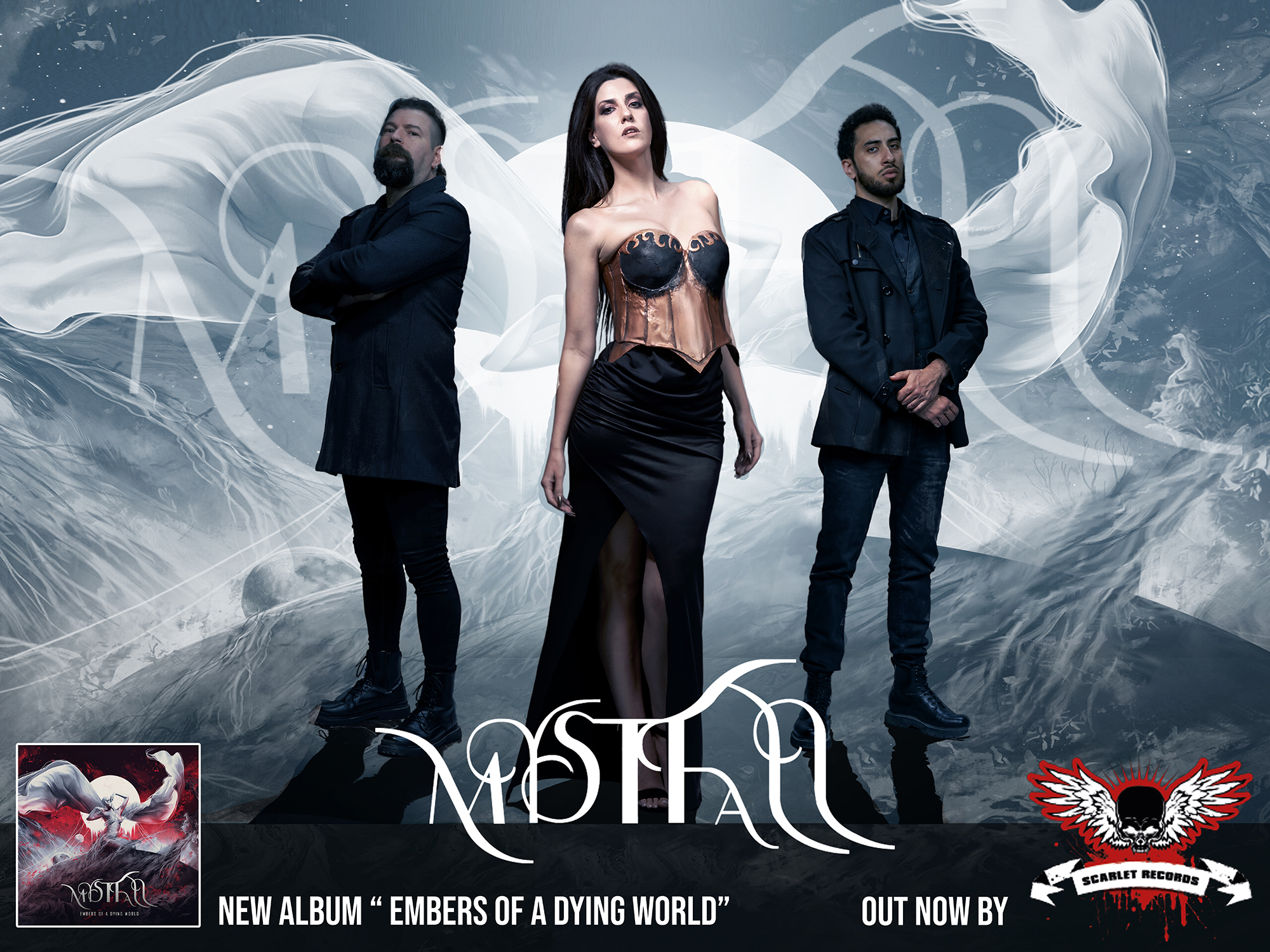 Οι MYSTFALL παρουσιάζουν το “Sleeper In The Abyss”, από το άλμπουμ “Embers of a Dying World”, κυκλοφορεί από την Scarlet Records