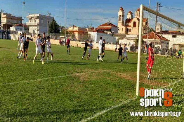 ΕΠΣ Θράκης: Φωτιά στην κορυφή έβαλαν τα Αμάραντα μετά το διπλό στο ντέρμπι και τη νίκη του Ιάσμου! Τα αποτελέσματα, οι σκόρερ και η βαθμολογία στα πλέι οφ της Α’ Κατηγορίας